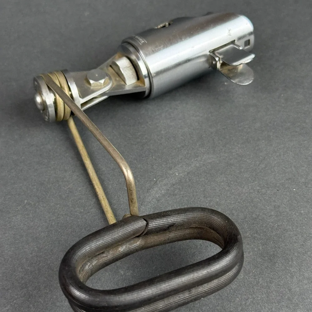 Graflex Flash Synchronizer Vintage Camera Handle Clamp Silver